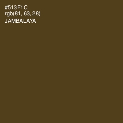 #513F1C - Jambalaya Color Image