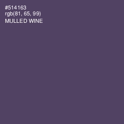 #514163 - Mulled Wine Color Image