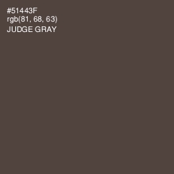 #51443F - Judge Gray Color Image