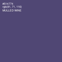 #514774 - Mulled Wine Color Image
