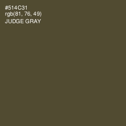 #514C31 - Judge Gray Color Image