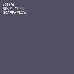 #514F61 - Scarpa Flow Color Image