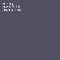 #514F62 - Scarpa Flow Color Image