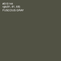 #515144 - Fuscous Gray Color Image