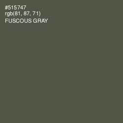 #515747 - Fuscous Gray Color Image