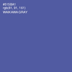 #515BA1 - Waikawa Gray Color Image