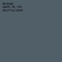 #516068 - Shuttle Gray Color Image