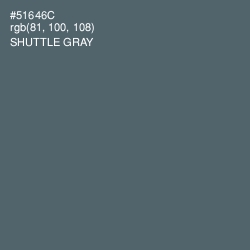 #51646C - Shuttle Gray Color Image