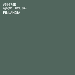 #51675E - Finlandia Color Image