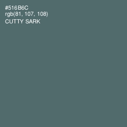 #516B6C - Cutty Sark Color Image