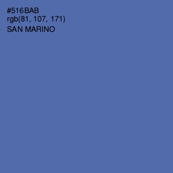 #516BAB - San Marino Color Image