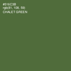 #516C3B - Chalet Green Color Image