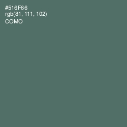 #516F66 - Como Color Image
