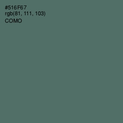 #516F67 - Como Color Image