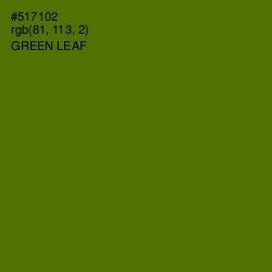 #517102 - Green Leaf Color Image