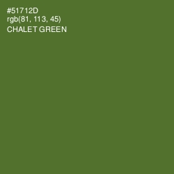 #51712D - Chalet Green Color Image