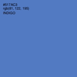 #517AC3 - Indigo Color Image