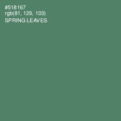 #518167 - Spring Leaves Color Image