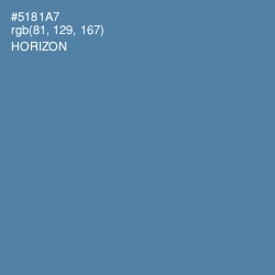 #5181A7 - Horizon Color Image