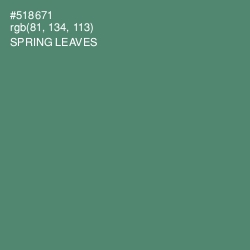 #518671 - Spring Leaves Color Image