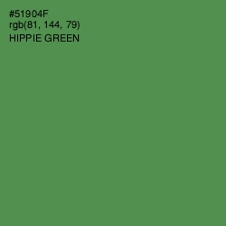 #51904F - Hippie Green Color Image