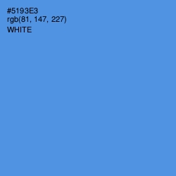 #5193E3 - Havelock Blue Color Image