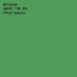 #519C5A - Fruit Salad Color Image