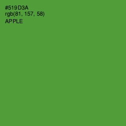 #519D3A - Apple Color Image