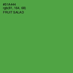 #51A444 - Fruit Salad Color Image
