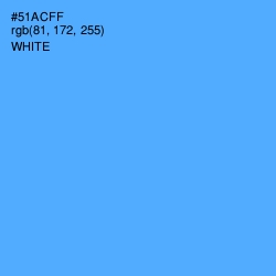 #51ACFF - Picton Blue Color Image
