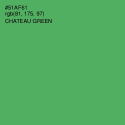 #51AF61 - Chateau Green Color Image