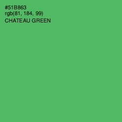 #51B863 - Chateau Green Color Image