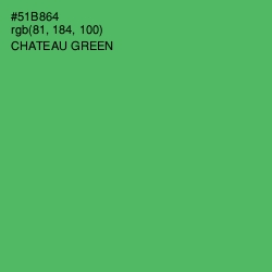 #51B864 - Chateau Green Color Image