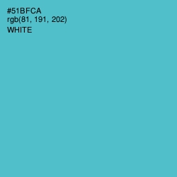 #51BFCA - Shakespeare Color Image