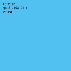 #51C1F1 - Viking Color Image