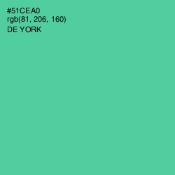 #51CEA0 - De York Color Image