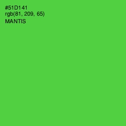 #51D141 - Mantis Color Image