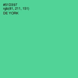 #51D397 - De York Color Image