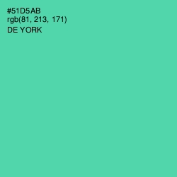 #51D5AB - De York Color Image