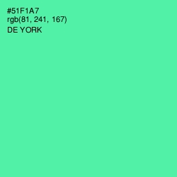 #51F1A7 - De York Color Image