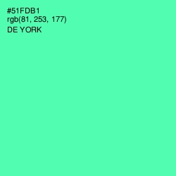 #51FDB1 - De York Color Image