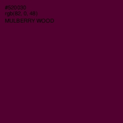 #520030 - Mulberry Wood Color Image