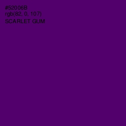 #52006B - Scarlet Gum Color Image