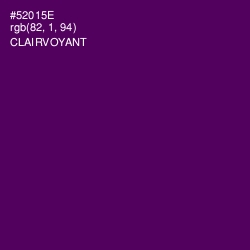 #52015E - Clairvoyant Color Image