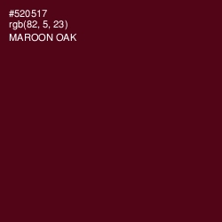 #520517 - Maroon Oak Color Image
