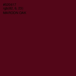 #520617 - Maroon Oak Color Image