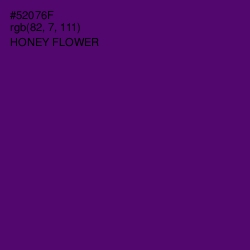 #52076F - Honey Flower Color Image