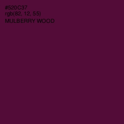 #520C37 - Mulberry Wood Color Image
