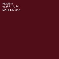 #520E18 - Maroon Oak Color Image