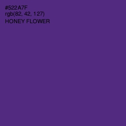 #522A7F - Honey Flower Color Image